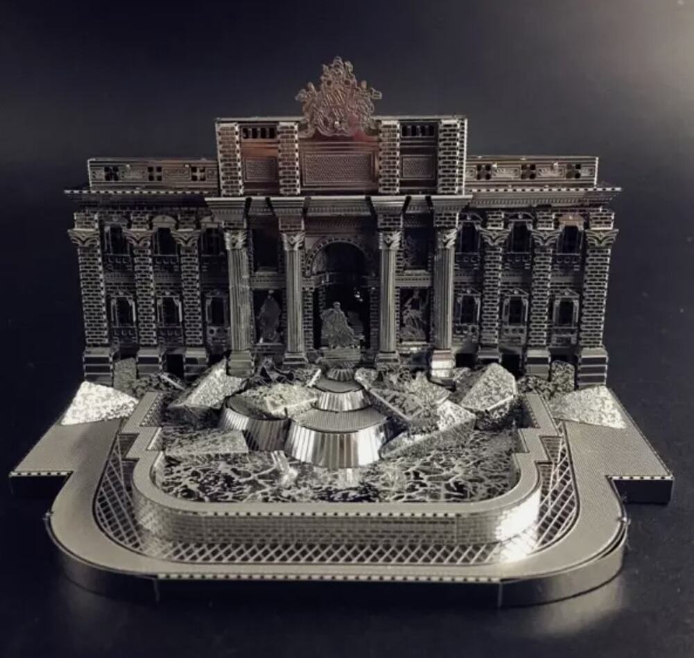 Metal Models - Roman Trevi Fountain